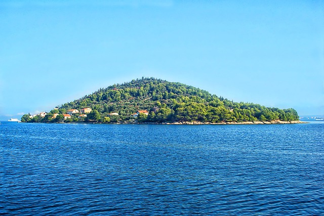 ostrov v Chorvatsku